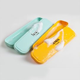 [I-BYEOL Friends] Spoon Case, Mint _ Toddler and Kids, Toddler Utensils, Microwave Dishwasher Safe, BPA Free _ Made in KOREA